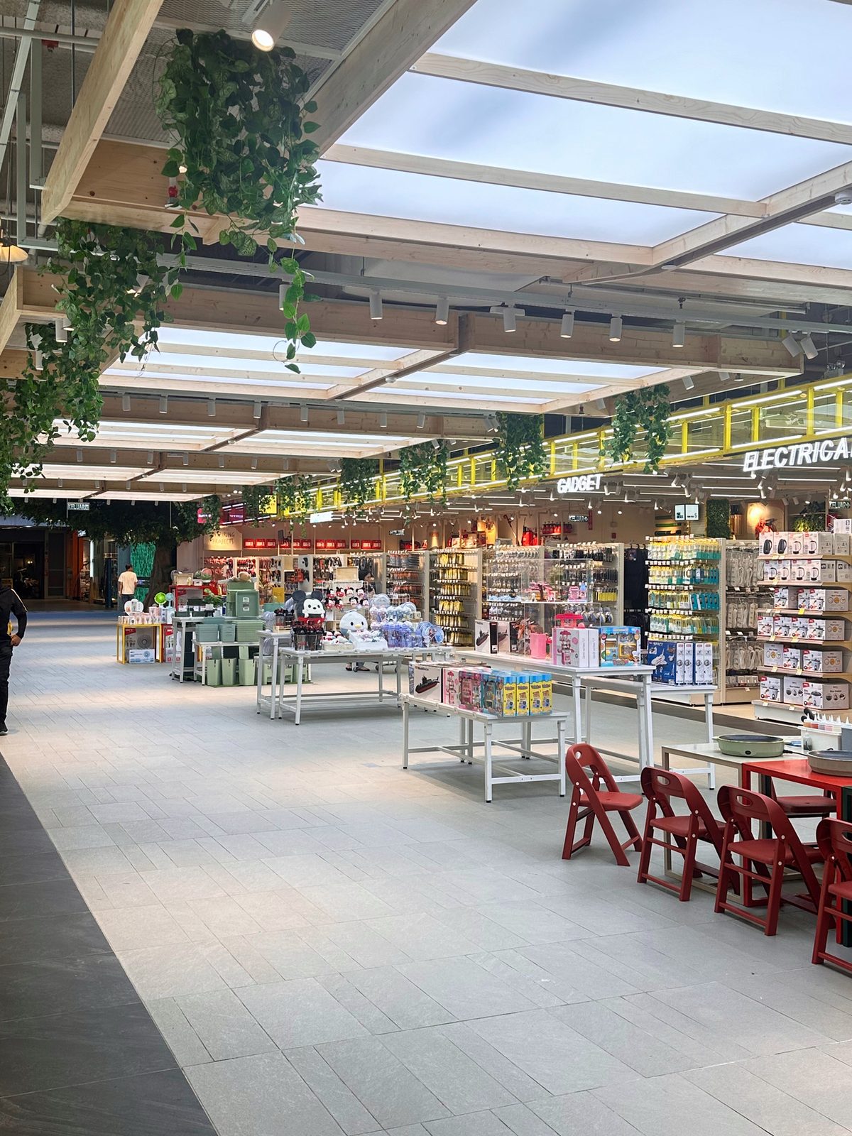 Scandinavian-themed retail interior in Petaling Jaya
